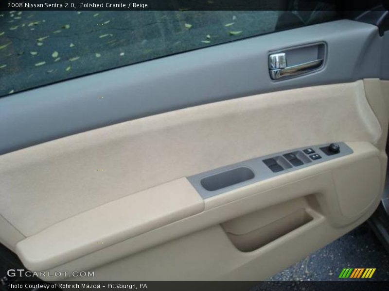 Polished Granite / Beige 2008 Nissan Sentra 2.0