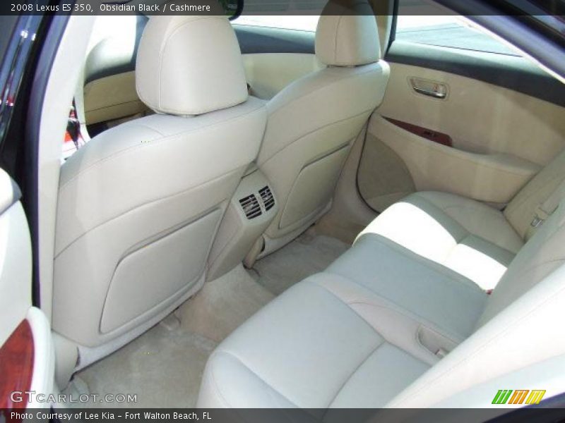 Obsidian Black / Cashmere 2008 Lexus ES 350
