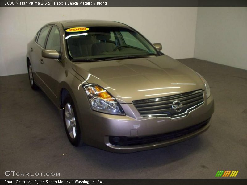 Pebble Beach Metallic / Blond 2008 Nissan Altima 2.5 S