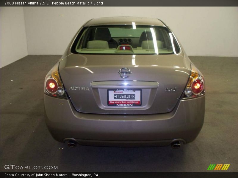 Pebble Beach Metallic / Blond 2008 Nissan Altima 2.5 S
