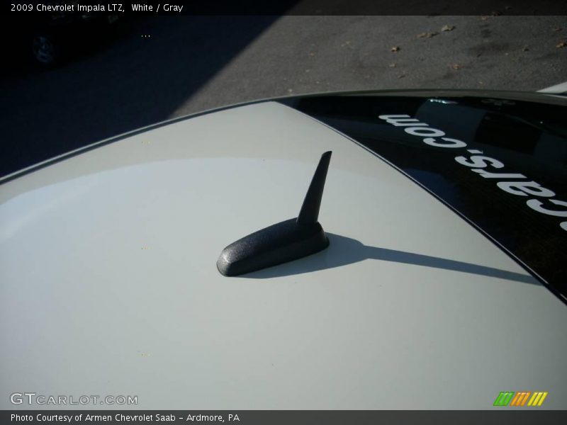 White / Gray 2009 Chevrolet Impala LTZ