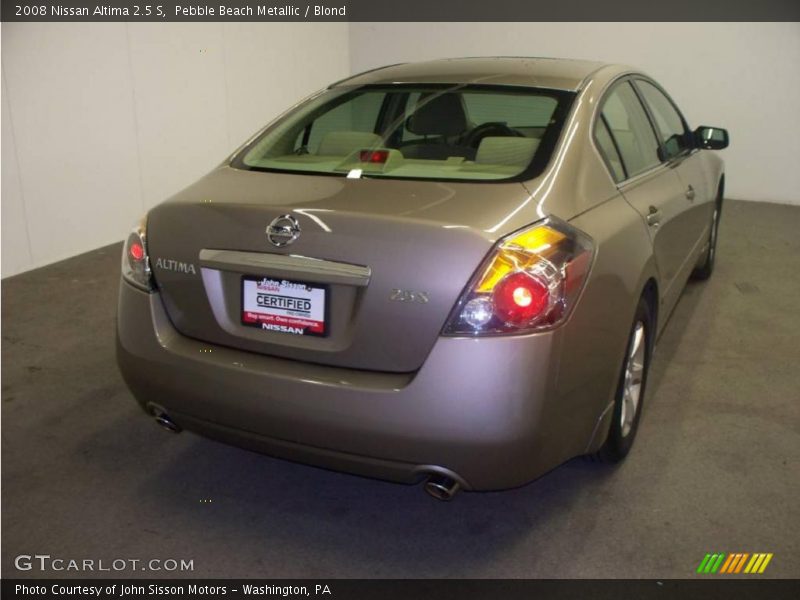 Pebble Beach Metallic / Blond 2008 Nissan Altima 2.5 S