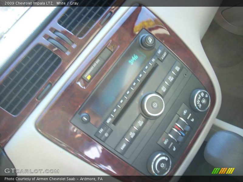 White / Gray 2009 Chevrolet Impala LTZ