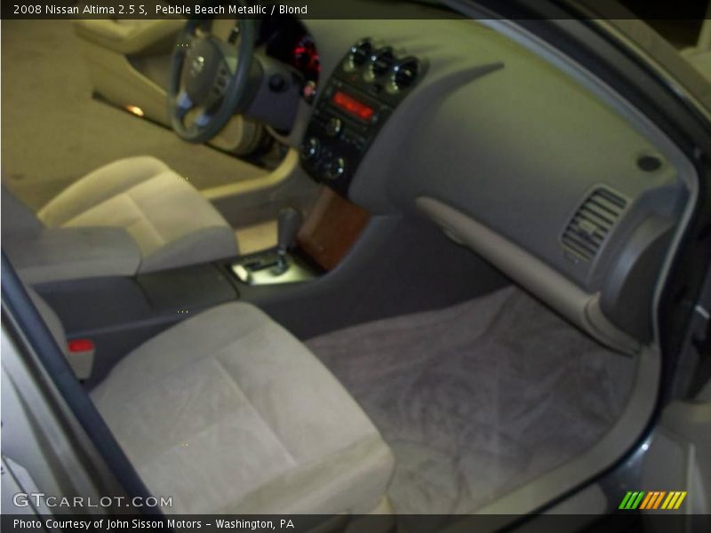 Pebble Beach Metallic / Blond 2008 Nissan Altima 2.5 S