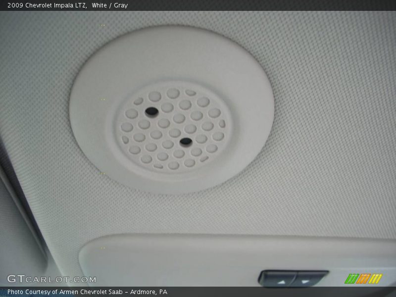 White / Gray 2009 Chevrolet Impala LTZ