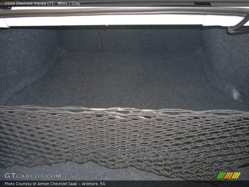 White / Gray 2009 Chevrolet Impala LTZ