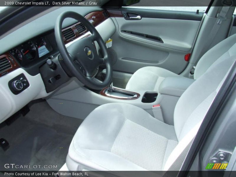 Dark Silver Metallic / Gray 2009 Chevrolet Impala LT