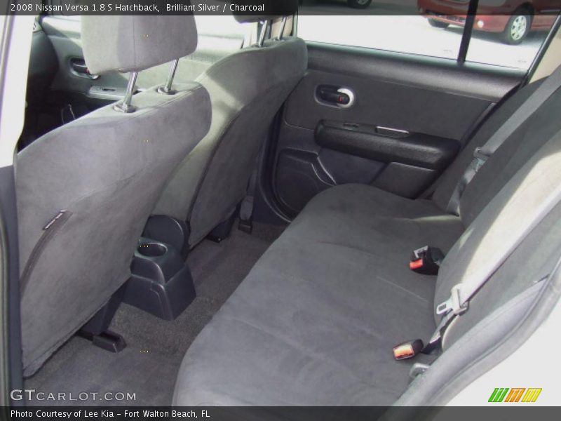 Brilliant Silver / Charcoal 2008 Nissan Versa 1.8 S Hatchback