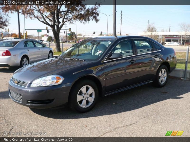 Slate Metallic / Gray 2009 Chevrolet Impala LT