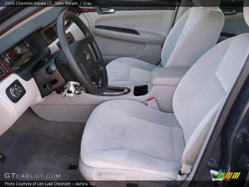 Slate Metallic / Gray 2009 Chevrolet Impala LT