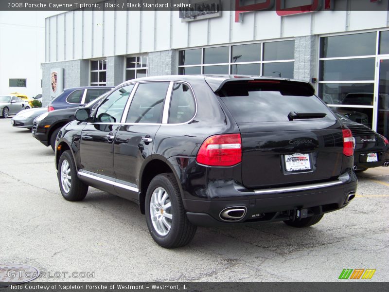 Black / Black Standard Leather 2008 Porsche Cayenne Tiptronic