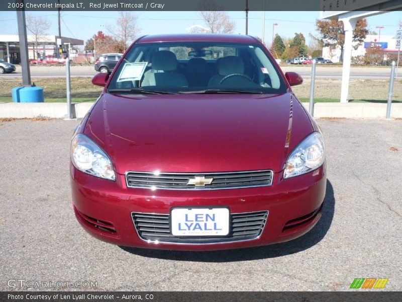 Red Jewel Tintcoat / Gray 2009 Chevrolet Impala LT