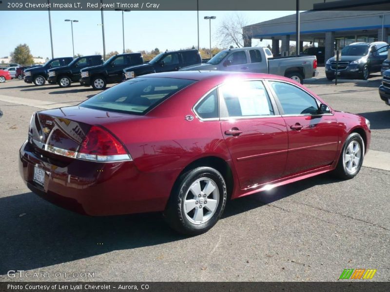 Red Jewel Tintcoat / Gray 2009 Chevrolet Impala LT
