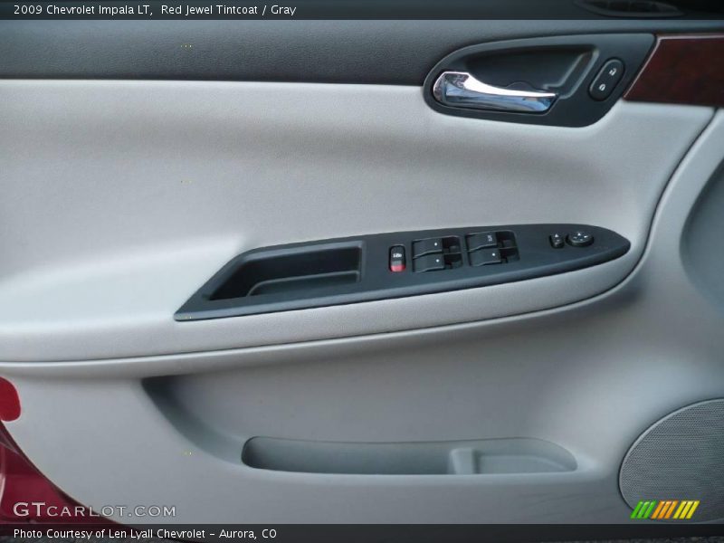 Red Jewel Tintcoat / Gray 2009 Chevrolet Impala LT