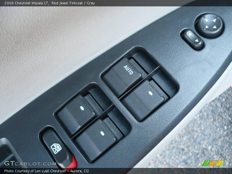 Red Jewel Tintcoat / Gray 2009 Chevrolet Impala LT