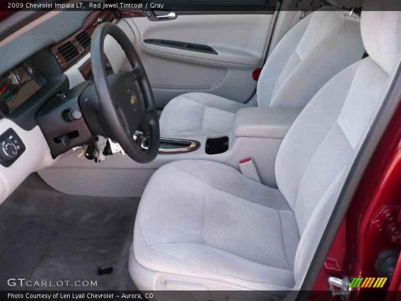 Red Jewel Tintcoat / Gray 2009 Chevrolet Impala LT