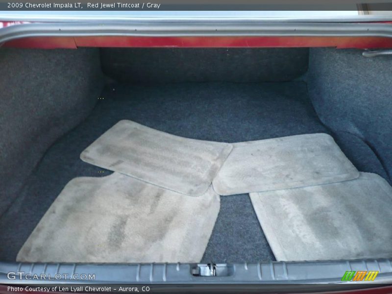 Red Jewel Tintcoat / Gray 2009 Chevrolet Impala LT