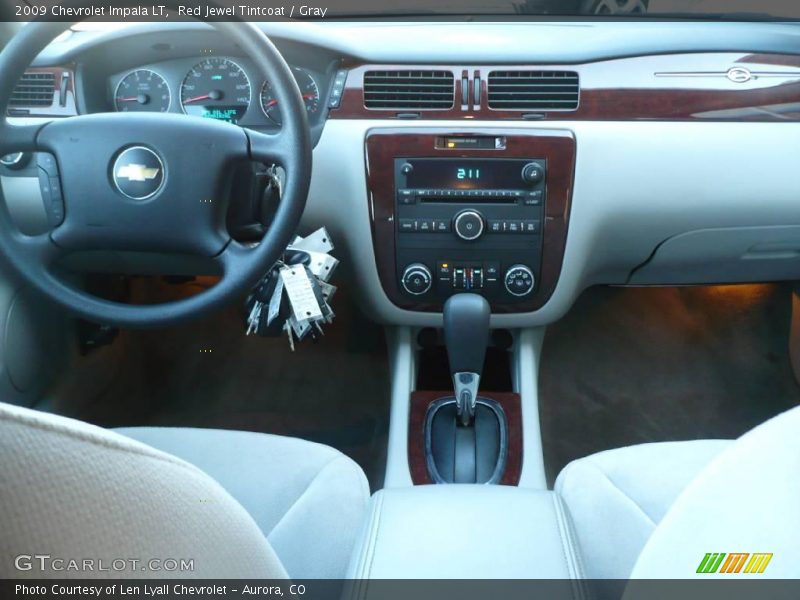 Red Jewel Tintcoat / Gray 2009 Chevrolet Impala LT