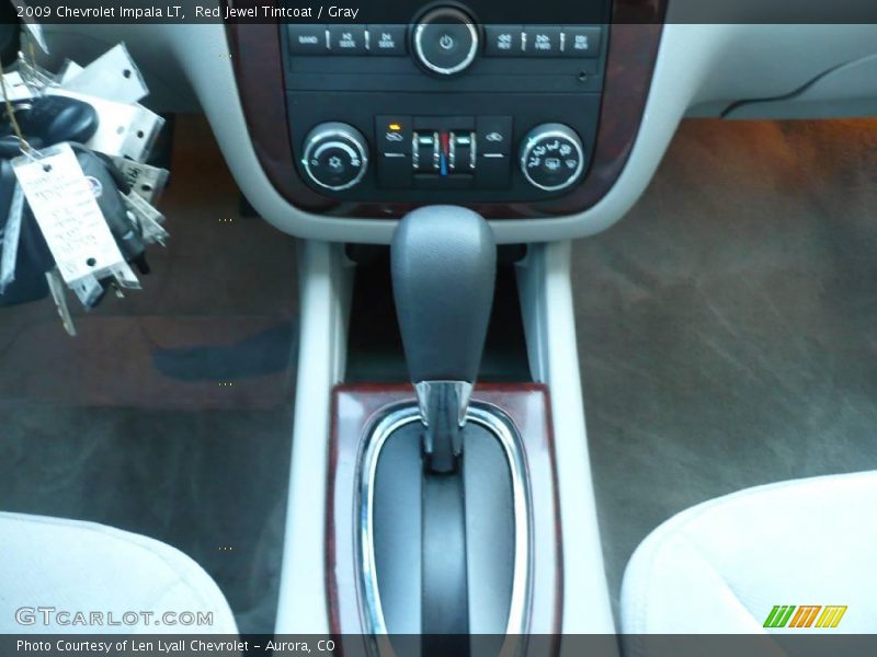 Red Jewel Tintcoat / Gray 2009 Chevrolet Impala LT