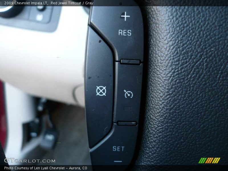 Red Jewel Tintcoat / Gray 2009 Chevrolet Impala LT