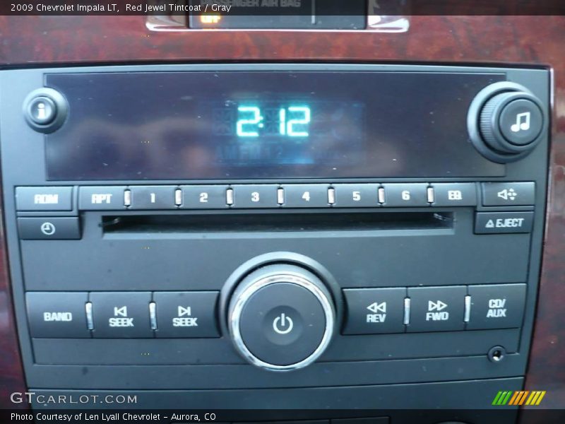 Red Jewel Tintcoat / Gray 2009 Chevrolet Impala LT