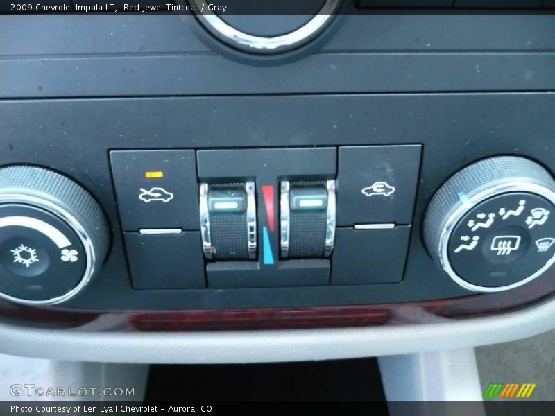 Red Jewel Tintcoat / Gray 2009 Chevrolet Impala LT