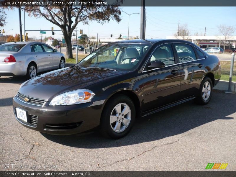 Mocha Bronze Metallic / Neutral 2009 Chevrolet Impala LT