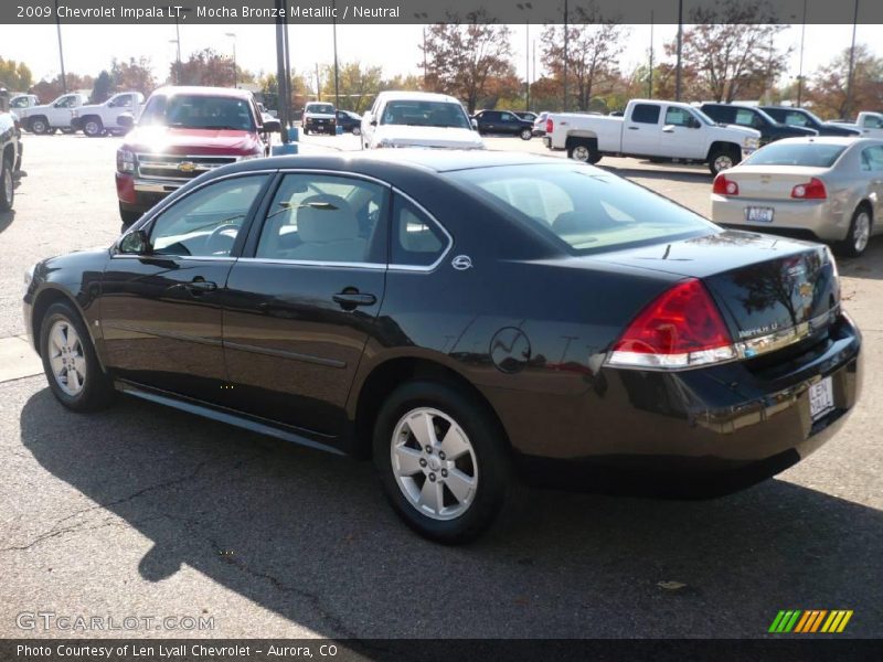 Mocha Bronze Metallic / Neutral 2009 Chevrolet Impala LT