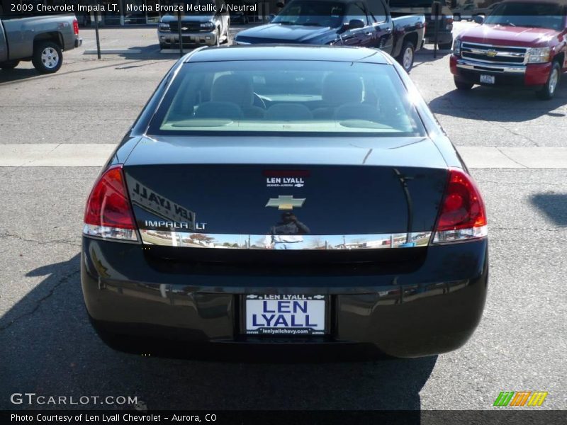 Mocha Bronze Metallic / Neutral 2009 Chevrolet Impala LT