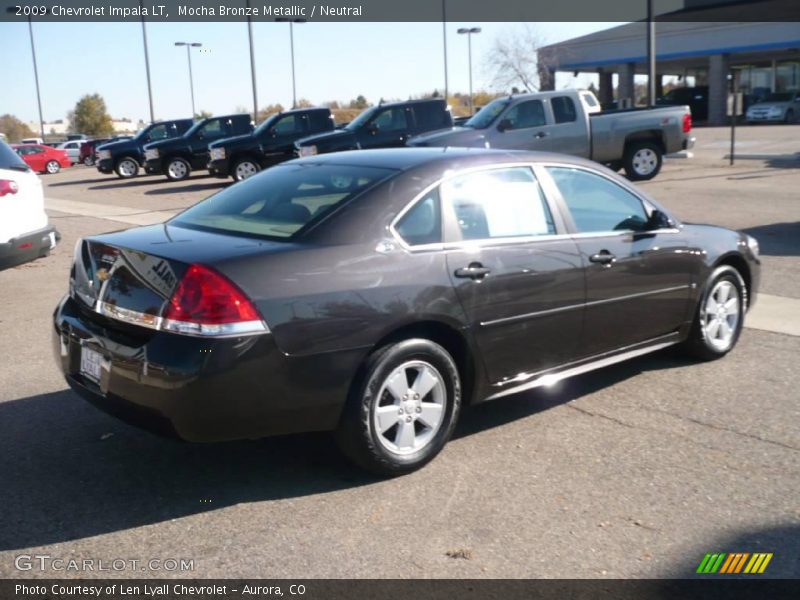 Mocha Bronze Metallic / Neutral 2009 Chevrolet Impala LT