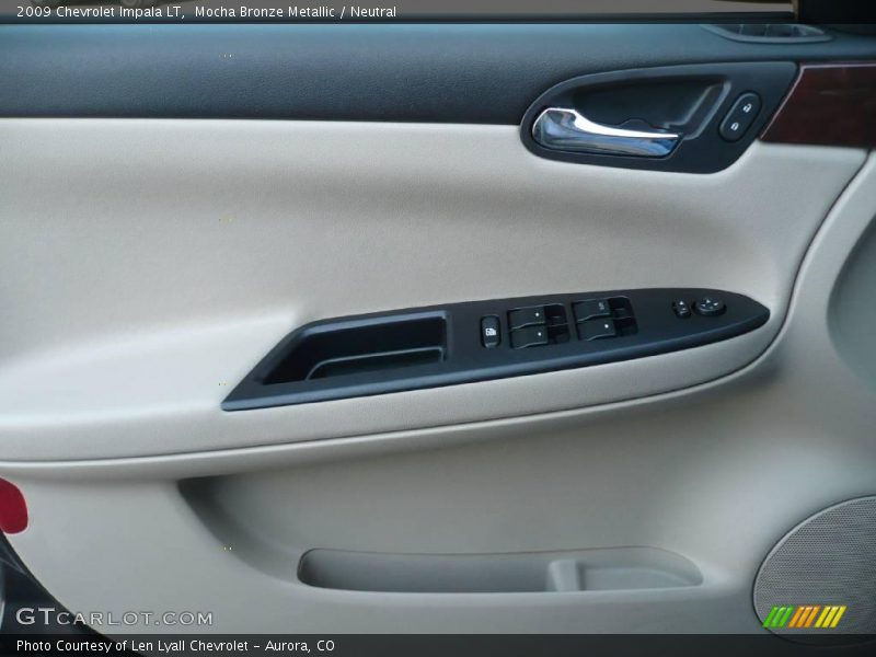 Mocha Bronze Metallic / Neutral 2009 Chevrolet Impala LT