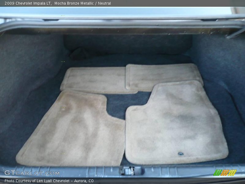 Mocha Bronze Metallic / Neutral 2009 Chevrolet Impala LT