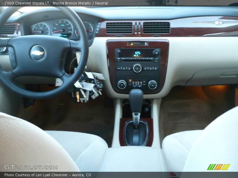 Mocha Bronze Metallic / Neutral 2009 Chevrolet Impala LT