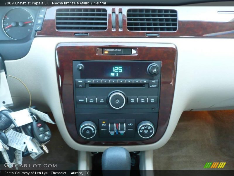 Mocha Bronze Metallic / Neutral 2009 Chevrolet Impala LT