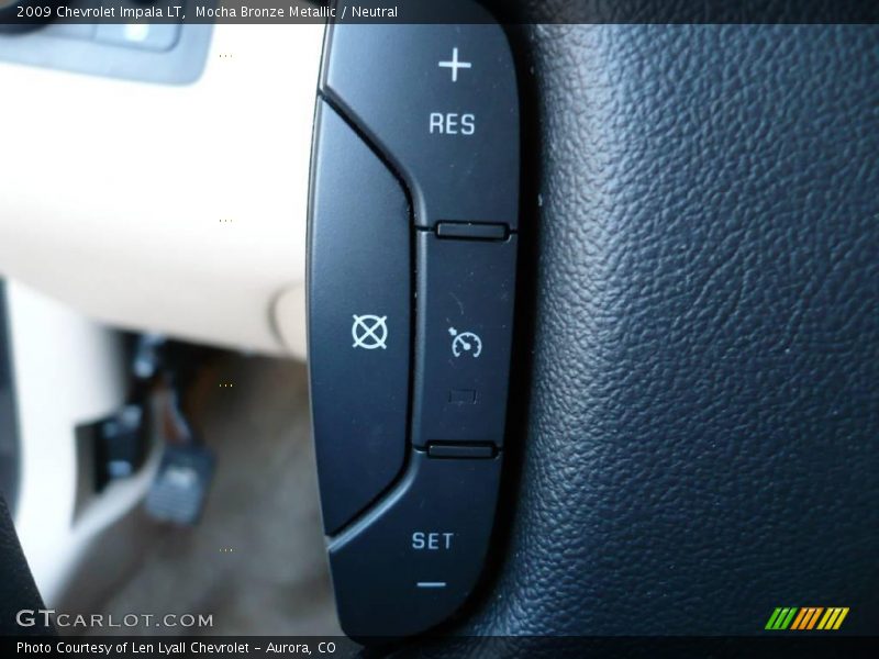 Mocha Bronze Metallic / Neutral 2009 Chevrolet Impala LT