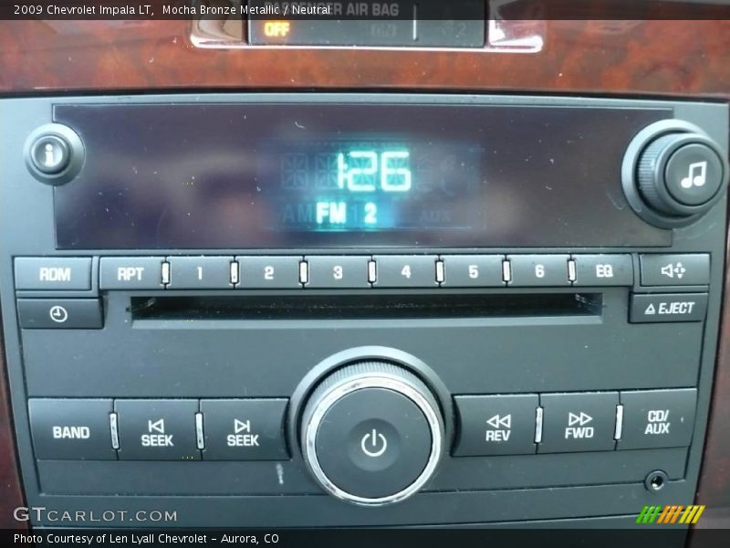 Mocha Bronze Metallic / Neutral 2009 Chevrolet Impala LT