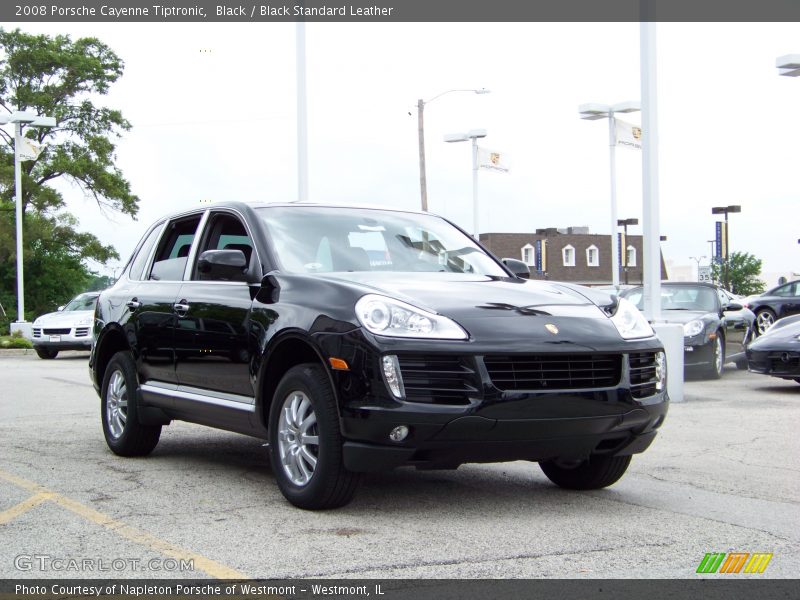 Black / Black Standard Leather 2008 Porsche Cayenne Tiptronic
