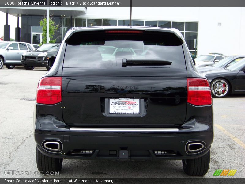 Black / Black Standard Leather 2008 Porsche Cayenne Tiptronic