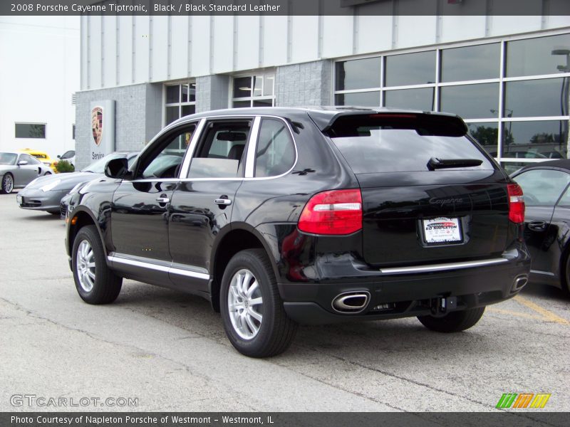 Black / Black Standard Leather 2008 Porsche Cayenne Tiptronic