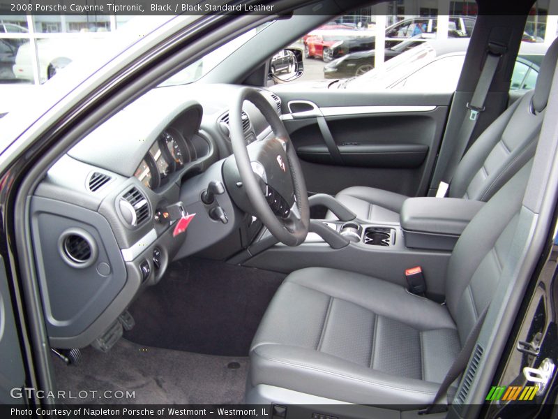 Black / Black Standard Leather 2008 Porsche Cayenne Tiptronic