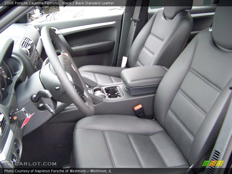 Black / Black Standard Leather 2008 Porsche Cayenne Tiptronic