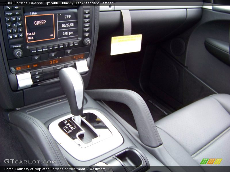 Black / Black Standard Leather 2008 Porsche Cayenne Tiptronic