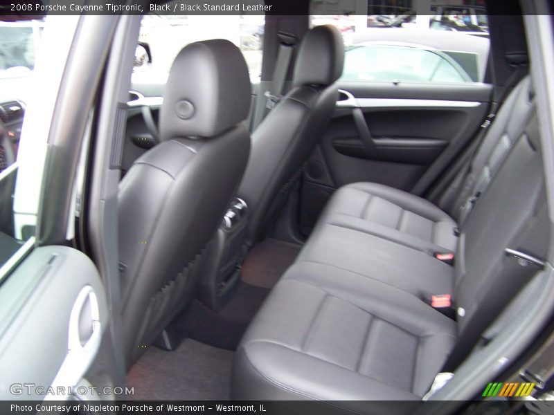 Black / Black Standard Leather 2008 Porsche Cayenne Tiptronic