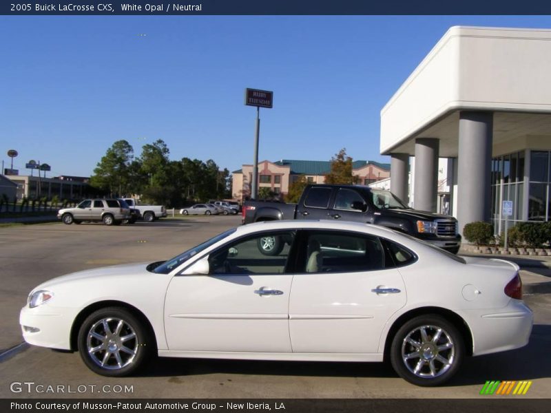 White Opal / Neutral 2005 Buick LaCrosse CXS