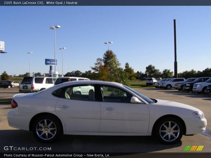 White Opal / Neutral 2005 Buick LaCrosse CXS