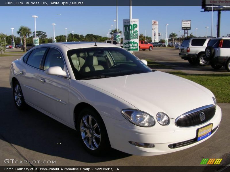 White Opal / Neutral 2005 Buick LaCrosse CXS