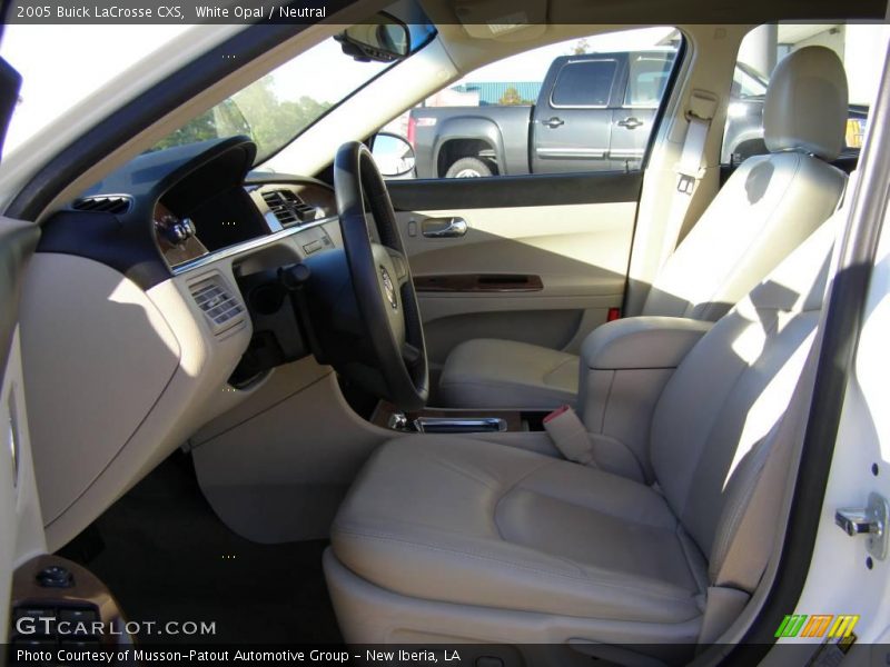 White Opal / Neutral 2005 Buick LaCrosse CXS