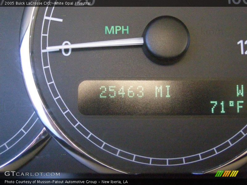 White Opal / Neutral 2005 Buick LaCrosse CXS