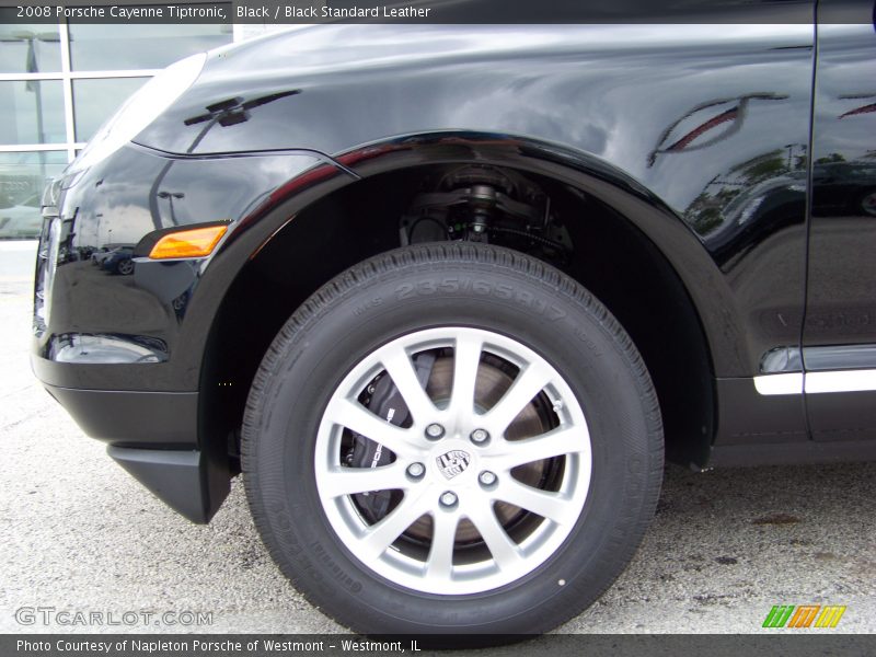 Black / Black Standard Leather 2008 Porsche Cayenne Tiptronic
