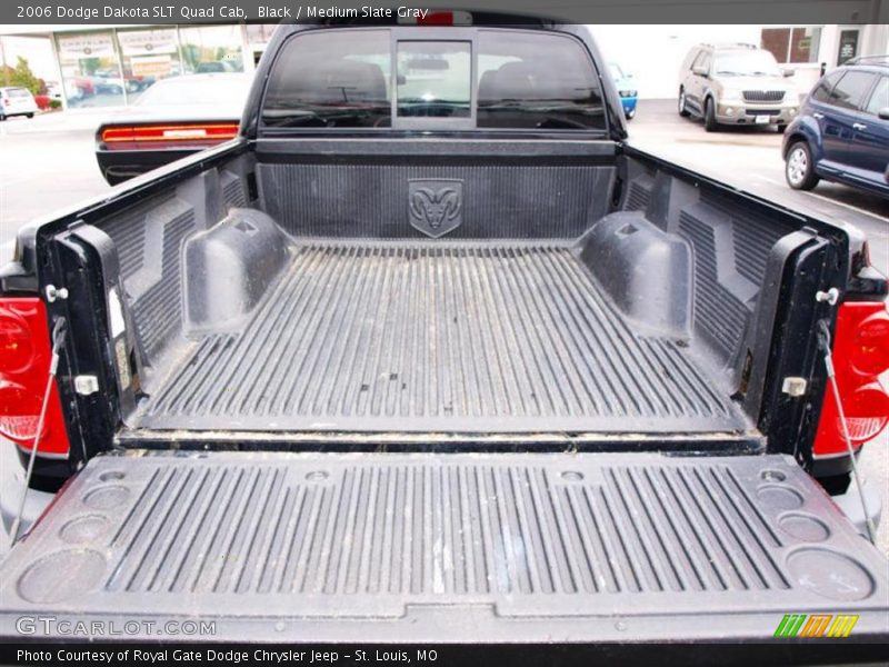 Black / Medium Slate Gray 2006 Dodge Dakota SLT Quad Cab